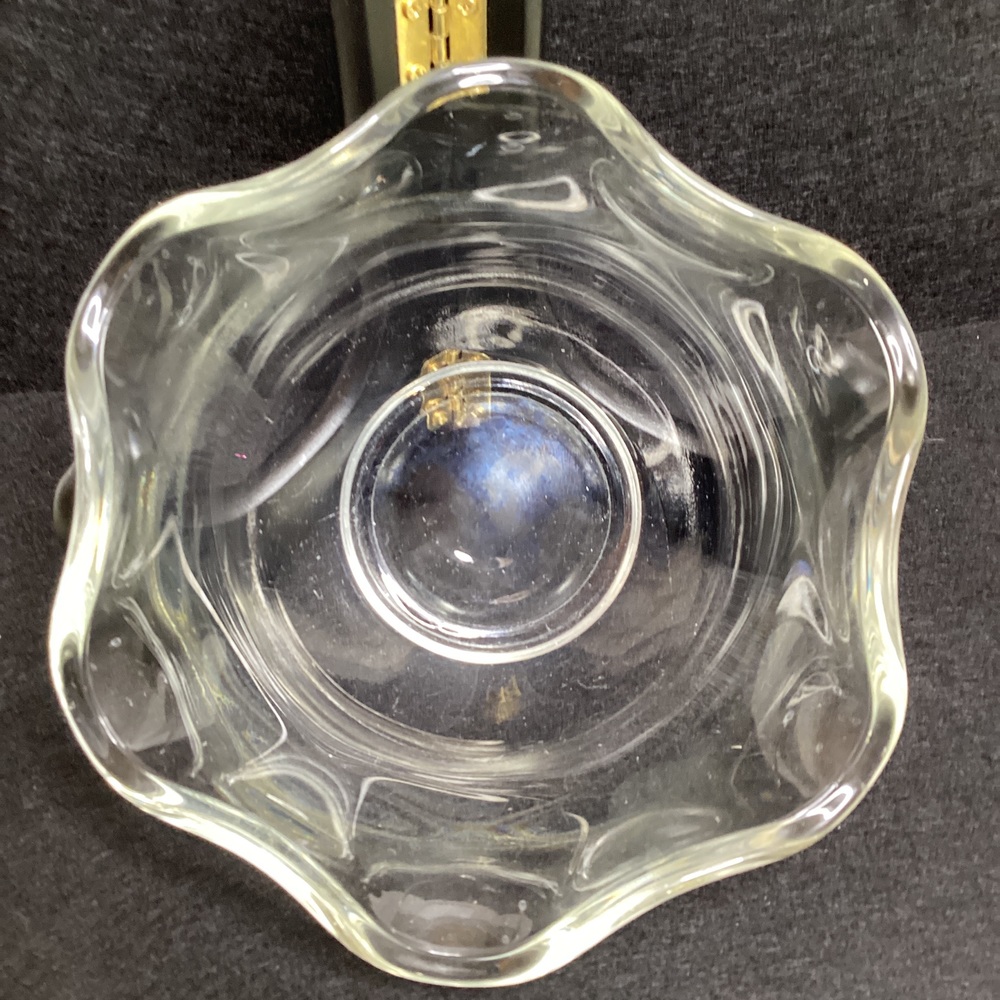Vintage Clear Glass Bowl